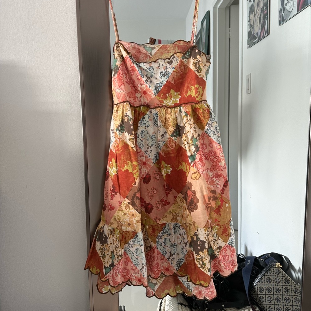 ASOS design printed mini dress